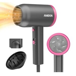 ANIEKIN - Hair Dryer PT (Model 9246) - Lightweight Diffuser Dryer